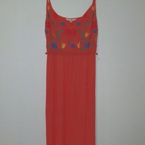 Altar'd State Embroidered Gauzy Maxi